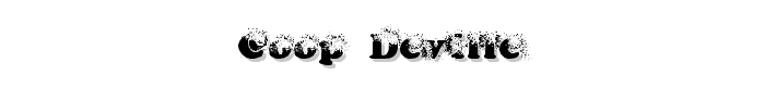 coop deville font